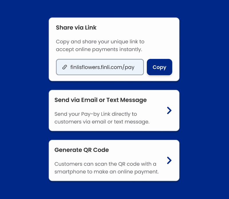 Sharing Options NEW - Finli